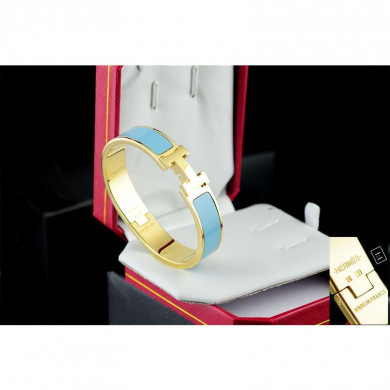 Hermes Bracelets & Bangles Stainless Steel, Perimeter 17cm, width 12mm, thick 3mm