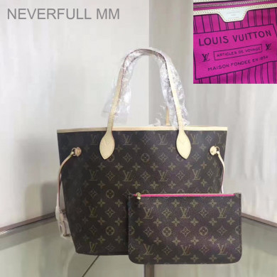 M41178, NEVERFULL MM, Monogram Canvas, 12.6 x 11.4 x 6.7 inches, Original Quality, Louis Vuitton LV 