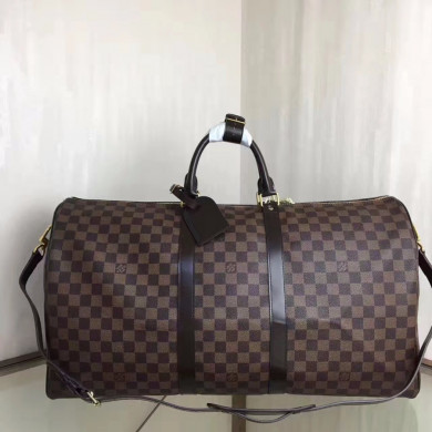KEEPALL 55 BANDOULIÈRE, Louis Vuitton LV Handbags 21.7 x 12.3 x 9.5 inches