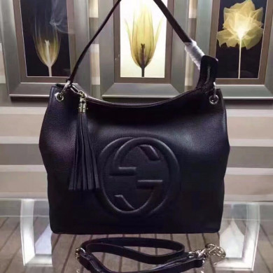 GUCCI SOHO LEATHER Shoulder bag, 308982