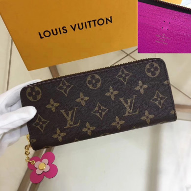 M64201, CLEMENCE WALLET, LOUIS VUITTON LV WALLETS, 7.7 x 3.5 x 0.6 inches