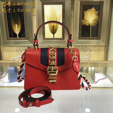 Gucci Sylvie leather mini bag, 470270, 8