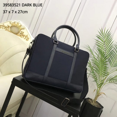 Burberry, 39583521, Crossbody briefcase with leather trim