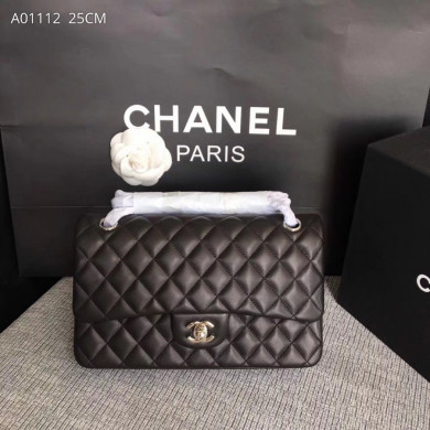A01112, Chanel Classic Handbag & Cross Body Bag, LAMBSKIN, Original Quality