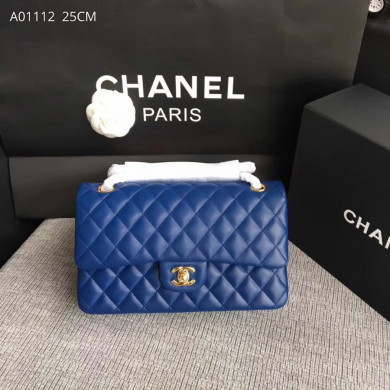 A01112, Chanel Classic Handbag & Cross Body Bag, LAMBSKIN, Original Quality