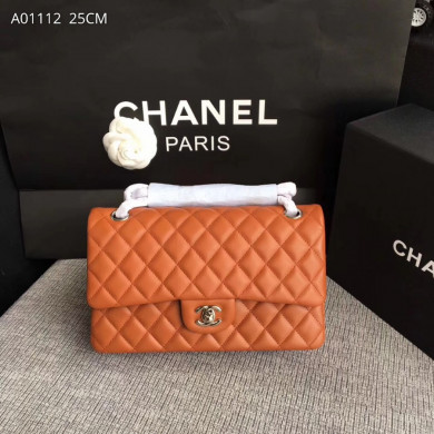 A01112, Chanel Classic Handbag & Cross Body Bag, LAMBSKIN, Original Quality