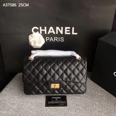 A37586, Chanel Classic Handbag & Cross Body Bag, AGED CALFSKIN, Original Quality