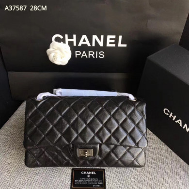 A37587, Chanel Classic Handbag & Cross Body Bag, AGED CALFSKIN, Original Quality