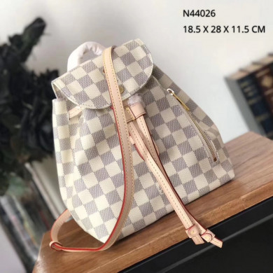 N44026, LOUIS VUITTON LV, SPERONE BB Damier Azur canvas Backpacks