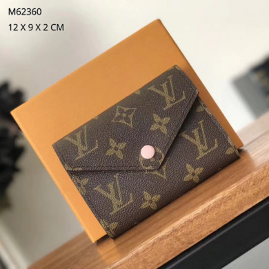 M62360, Louis Vuitton LV, VICTORINE WALLET, Monogram Canvas