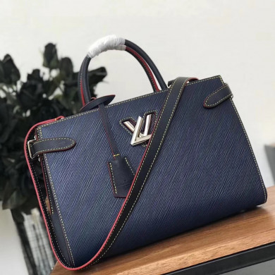 M54980, LOUIS VUITTON LV, TWIST TOTE EPI HANDBAG