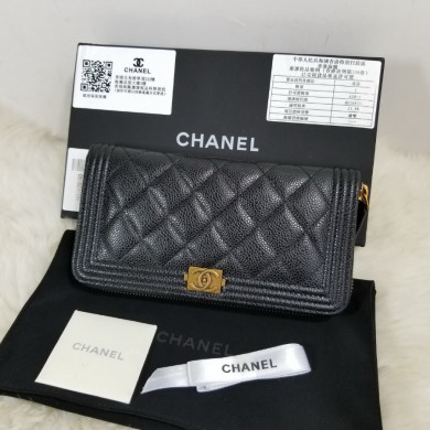 CHANEL WALLETS, CAVIAR CALFSKIN