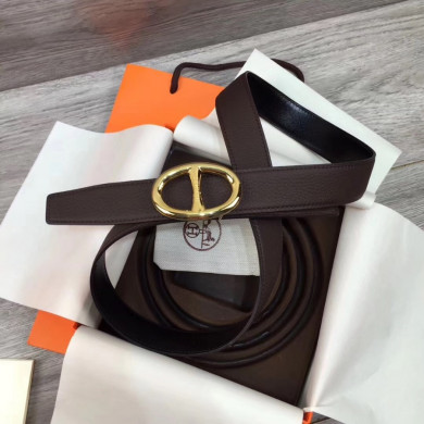 Hermes belt buckle & Reversible leather, Original Quality, 32MM
