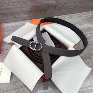 Hermes belt buckle & Reversible leather, Original Quality, 32MM