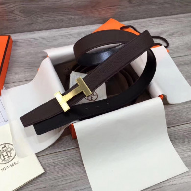 Hermes belt buckle & Reversible leather, Original Quality, 32MM