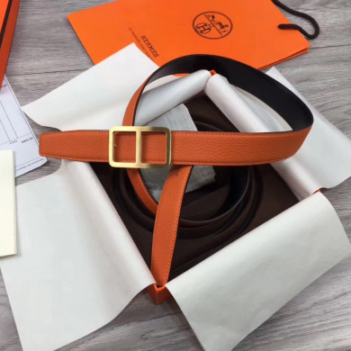 Hermes belt buckle & Reversible leather, Original Quality, 32MM