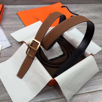 Hermes belt buckle & Reversible leather, Original Quality, 32MM