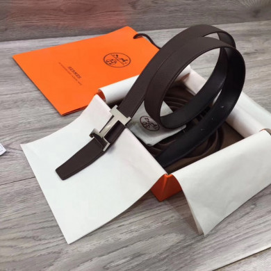 Hermes belt buckle & Reversible leather, Original Quality, 32MM