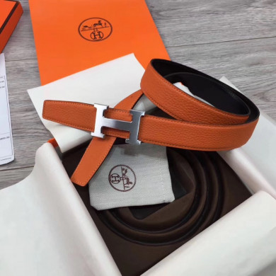 Hermes belt buckle & Reversible leather, Original Quality, 32MM