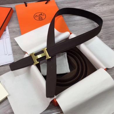Hermes belt buckle & Reversible leather, Original Quality, 32MM