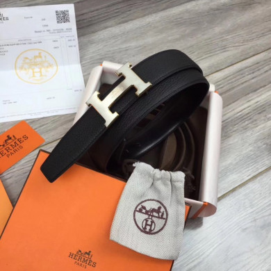 Hermes belt buckle & Reversible leather, Original Quality, 32MM