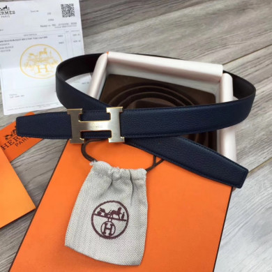Hermes belt buckle & Reversible leather, Original Quality, 32MM