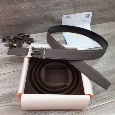 Hermes belt buckle & Reversible leather, Original Quality, 32MM