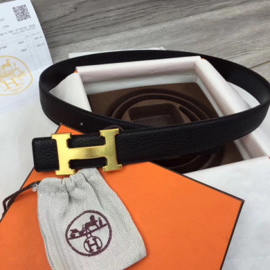 Hermes belt buckle & Reversible leather, Original Quality, 32MM