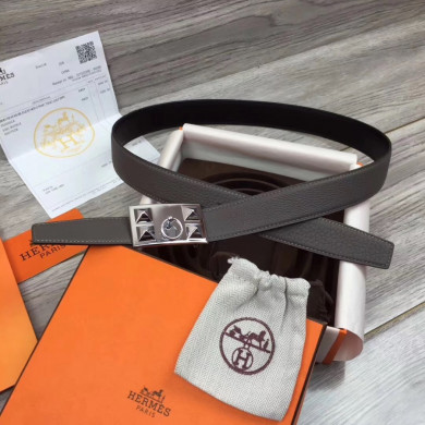 Hermes belt buckle & Reversible leather, Original Quality, 32MM
