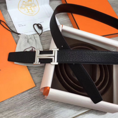 Hermes belt buckle & Reversible leather, Original Quality, 32MM
