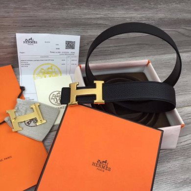 Hermes H belt buckle & Reversible leather, Original Quality 38MM