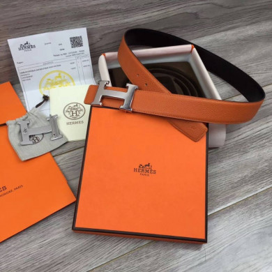Hermes H belt buckle & Reversible leather, Original Quality 38MM