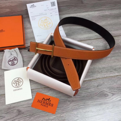 Hermes H belt buckle & Reversible leather, Original Quality 38MM