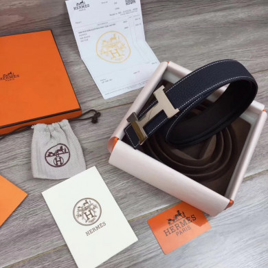 Hermes H belt buckle & Reversible leather, Original Quality 38MM