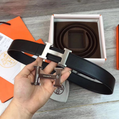 Hermes H belt buckle & Reversible leather, Original Quality 38MM