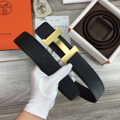 Hermes H belt buckle & Reversible leather, Original Quality 42MM