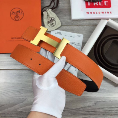 Hermes H belt buckle & Reversible leather, Original Quality 42MM