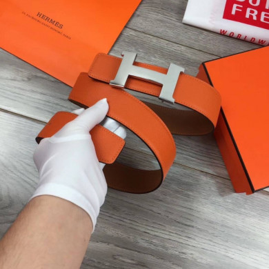 Hermes H belt buckle & Reversible leather, Original Quality 42MM