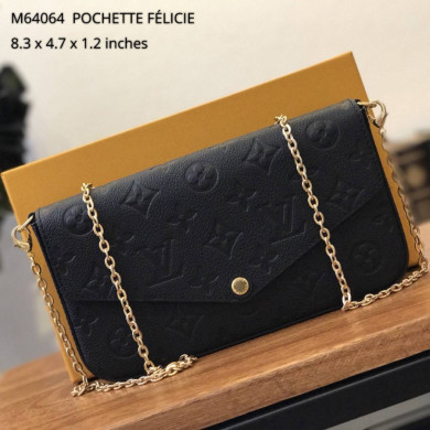 M64064, Louis Vuitton LV, POCHETTE FÉLICIE