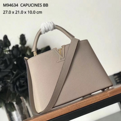 M94634, Louis Vuitton LV, Capucines BB Taurillon - Handbags