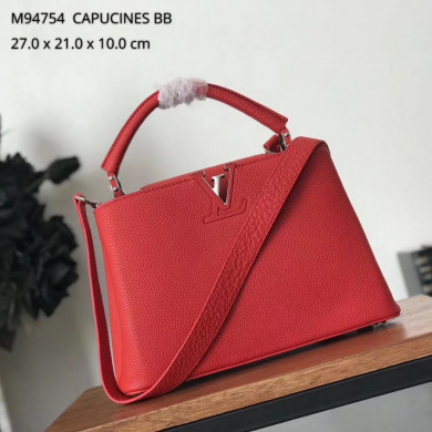 M94754, Louis Vuitton LV, Capucines BB Taurillon - Handbags