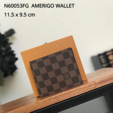 N60053, Louis Vuitton LV, AMERIGO WALLET