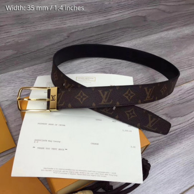 Louis Vuitton LV belts 35MM