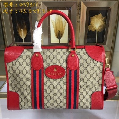 459311, Gucci Courrier soft GG Supreme duffle bag