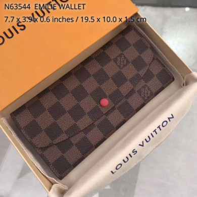 N63544, EMILIE WALLET, LOUIS VUITTON LV