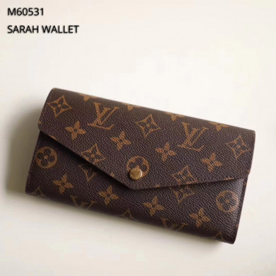 M60531, SARAH WALLET, LOUIS VUITTON LV WALLETS