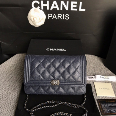 WOC CHANEL LEBOY,  CAVIAR / CALFSKIN