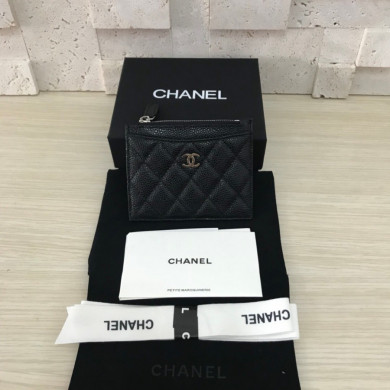 CHANEL Classic Card Holder, CAVIAR CALFSKIN