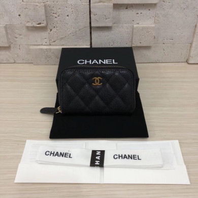 Classic Coin Purse, CHANEL, CAVIAR, A69271
