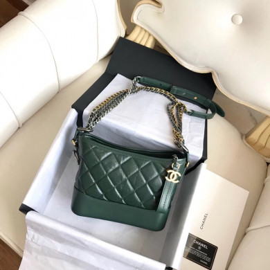 A91810, CHANEL'S GABRIELLE Small Hobo Bag, Silver-Tone & Gold-Tone Metal
